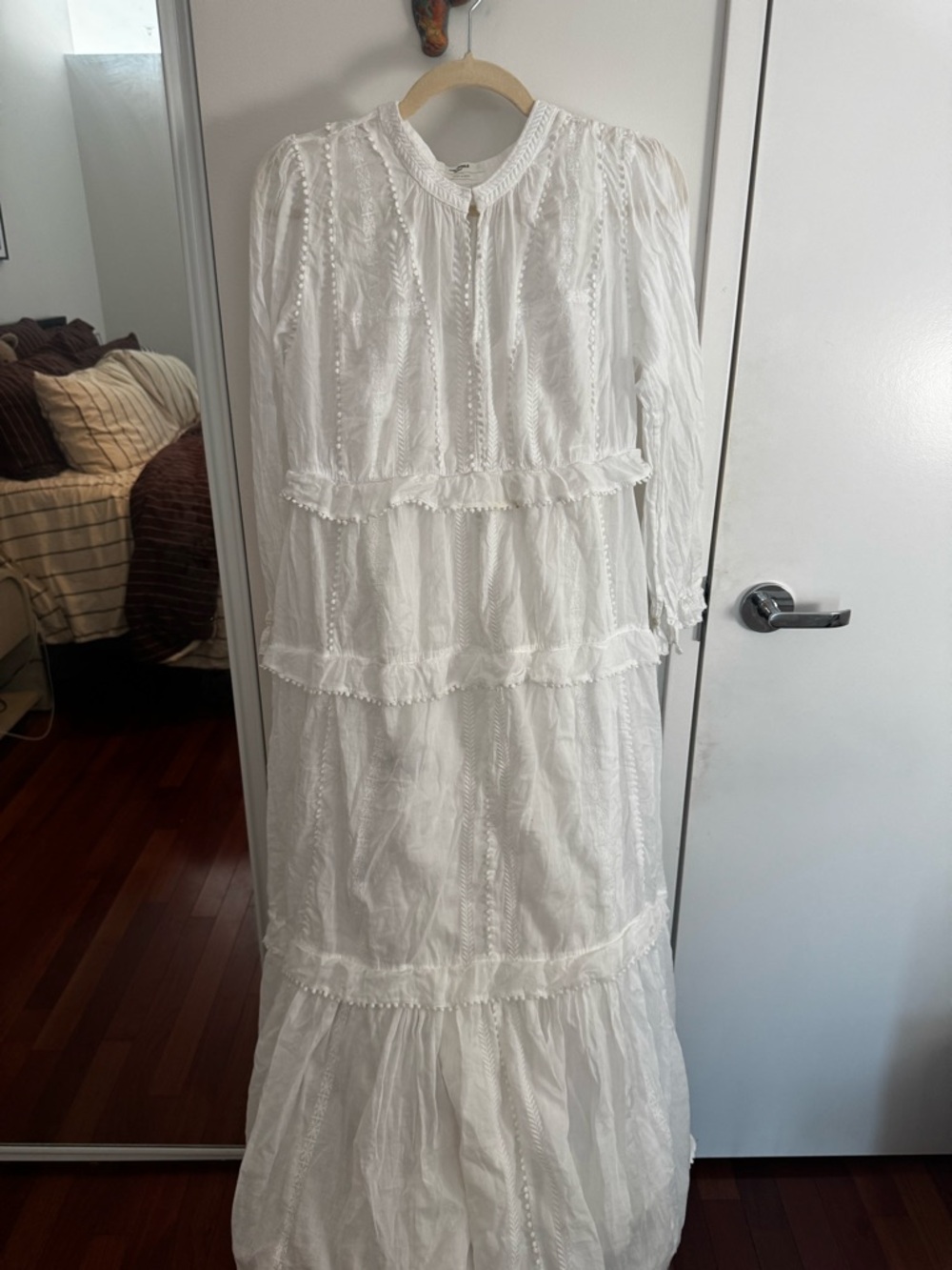 Isabel Marant Aboni Embroidered Cotton Dress - Picture 3 of 7